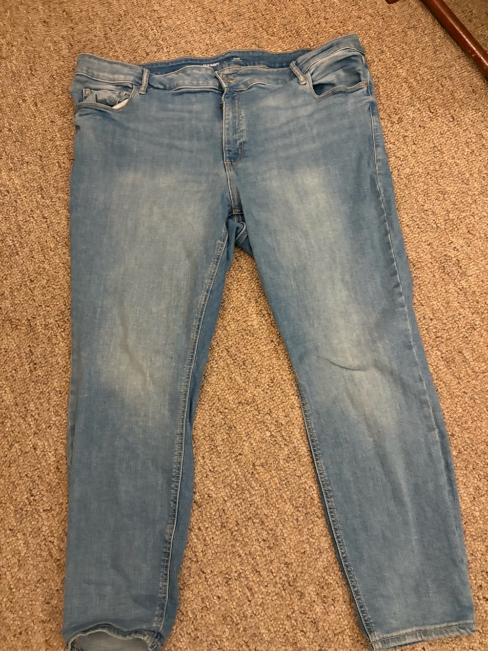 Old Navy Light Wash Women's Midrise Rockstar Super Skinny Jeans